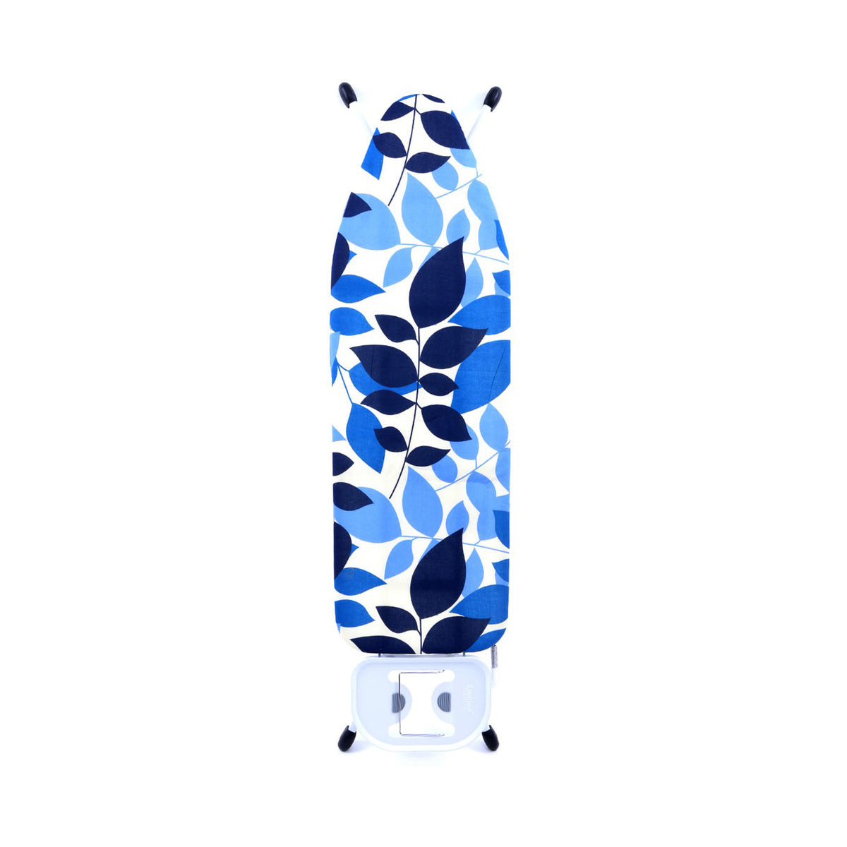 Leaves Printed Ironing Board With Cover Blue/White