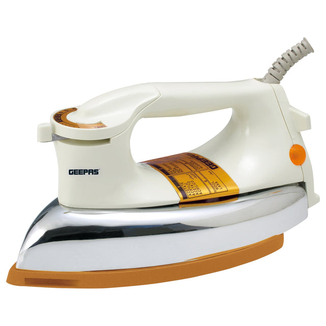Automatic Heavy-Weight Dry Iron With Durable Teflon Plated Sole Plate 1200.0 W GDI2771 White/Silver/Gold