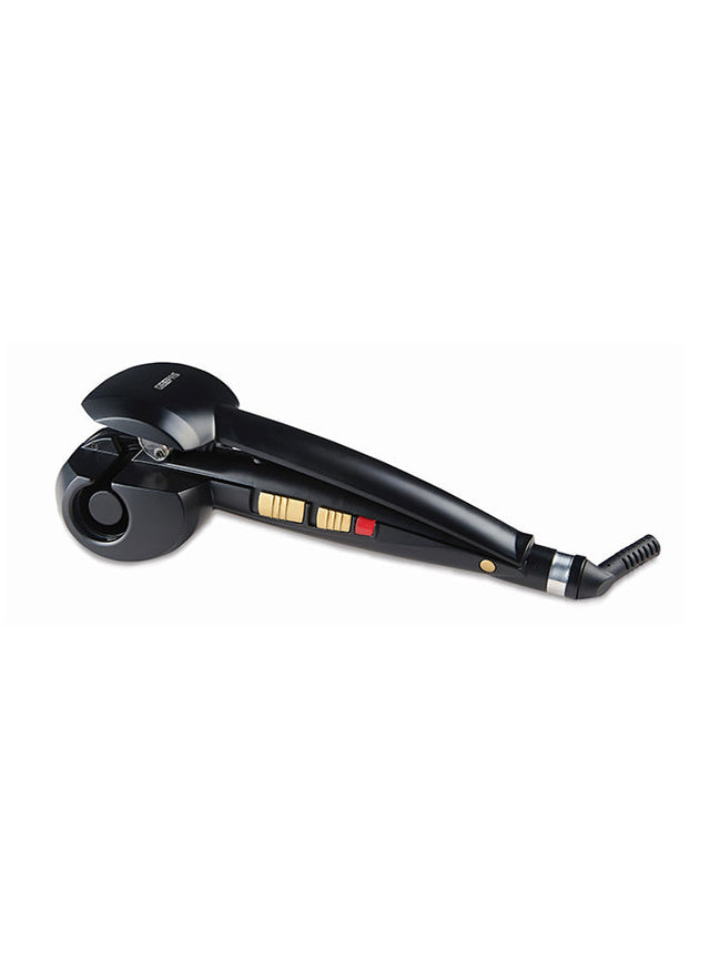 Automatic Curler PTC Heating With 2 Heat Settings Black