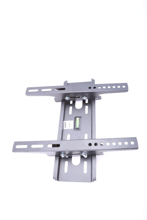 TV Wall Mount for LCD/PLASMA/LED Television, Premium Quality, Heavy Duty for 15 Inches To 47 Inches TV Screen Size and 35 KG Maximum Load | Integrated Bubble Level and Safety Screw Black