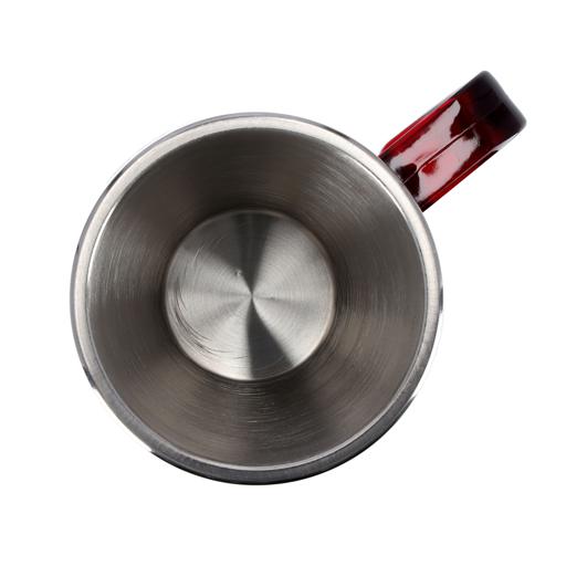 400ml Double Wall Stainless Steel Travel Mug with Leak-Resistant Lid & Ergonomic Handle, Red – RF5129RD