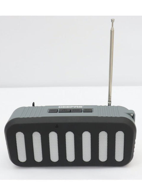Rechargeable Bluetooth Speaker, TWS Connection | GMS11184 | Portable Wireless Speakers | 1200mAh Battery | BT/ TF Card/ AUX/ USB Playback | For Home, Party, Outdoor
