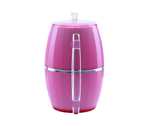 Elegant Water Jug Pink/White