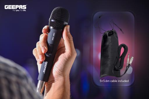 Dynamic Karaoke Microphone GMP3906 – Wired Handheld Microphone with 5.6m Cable