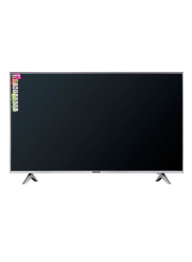 50" Edgeless HD Smart LED TV with Remote Control , HDMI & USB Ports, Head Phone Jack, PC Audio In ,Wi-Fi, Android 9.0 with E-Share ,YouTube, Netflix GLED5028SEFHD Black