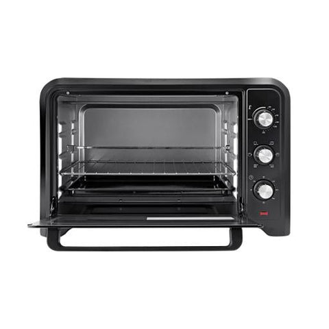 42 L Electric Oven- G04450| Convection And Rotisserie Function, Perfect For Grilling, Toasting And Roasting| 3 Knobs And Temperature 100-250-Degrees Celsius| 60 Minute Timer With Bell| 2000W And 4 Piece Stainless Steel Heaters 42 L 2000 W GO4450 Black