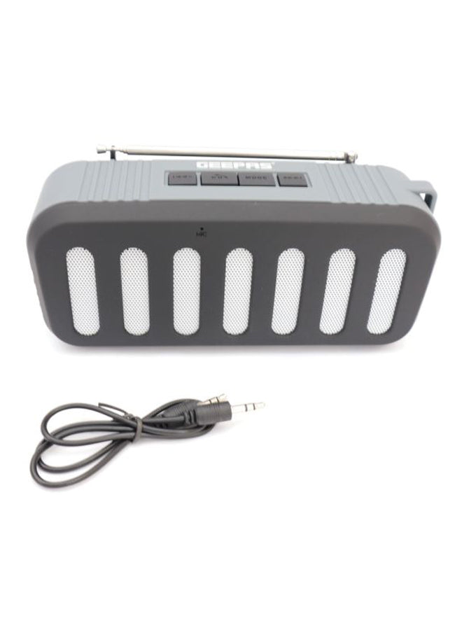 Rechargeable Bluetooth Speaker, TWS Connection | GMS11184 | Portable Wireless Speakers | 1200mAh Battery | BT/ TF Card/ AUX/ USB Playback | For Home, Party, Outdoor