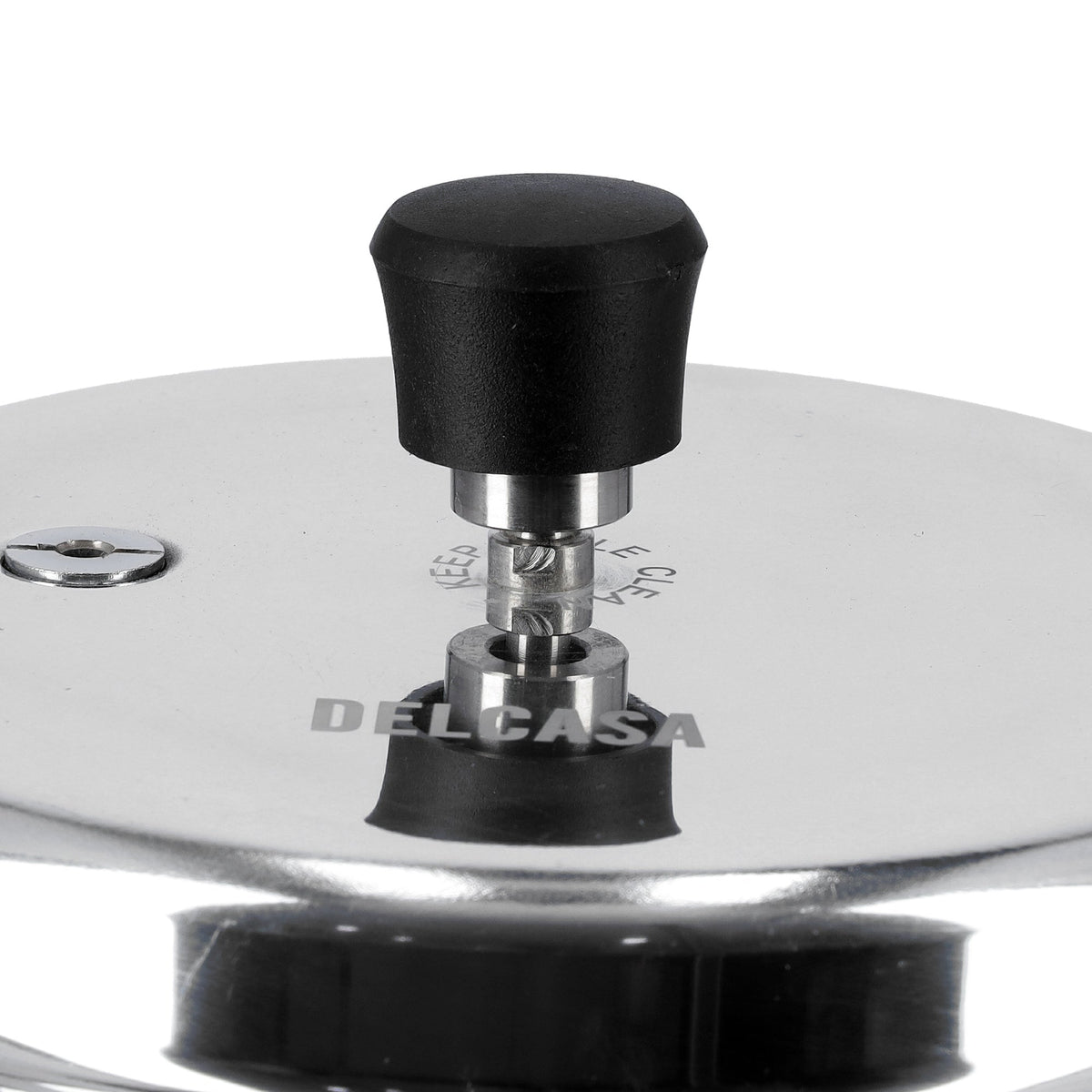 Aluminium 5Liter Lightweight And Durable Fast And Energy Efficient Cooking Pressure Cooker With Out Lid Silver 5Liters