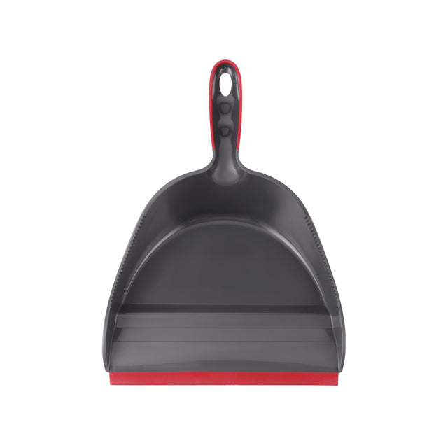 Plastic Dustpan Grey/Red