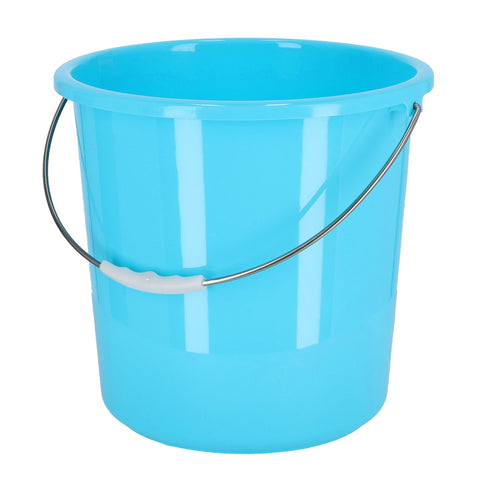 20Ltr Plastic Bucket with Lid - Strong Handle- Red- 20 Liter