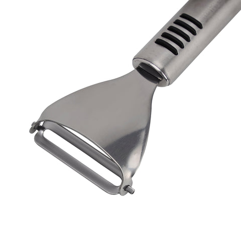 Stainless Steel Triangle Peeler with TRP Handle, DC2418 | Sharpe Stainless Steel Blade | Peeler with Non-Slip Handles for Apples, Carrots, Cucumbers, Potato & More