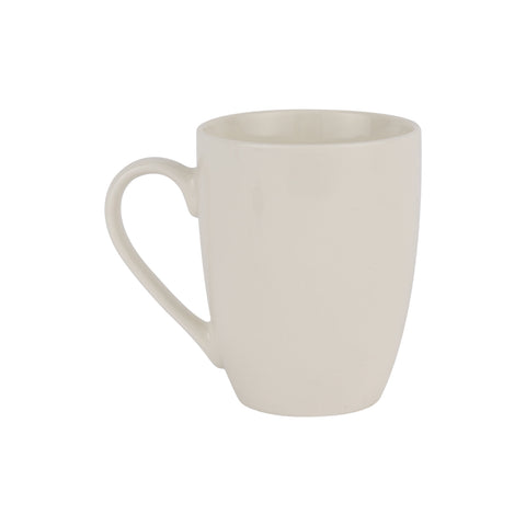 Delcasa DC3085 Ceramic Mug, 350 ml Capacity, White