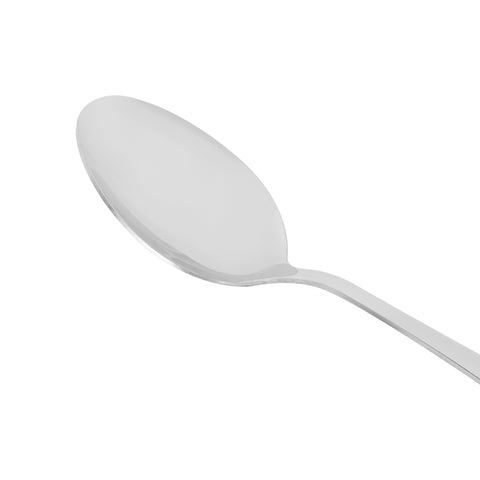 Delcasa 6 Pcs Dinner Spoon Set- DC3456/ Stainless Steel, Lightweight, Safe to Use, Rust Resistant/ Perfect for Rice Dishes, Curries, Soups, Desserts, etc./ Silver