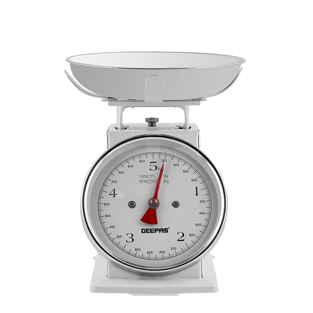 Mechanic Kitchen Scale 5Kg White
