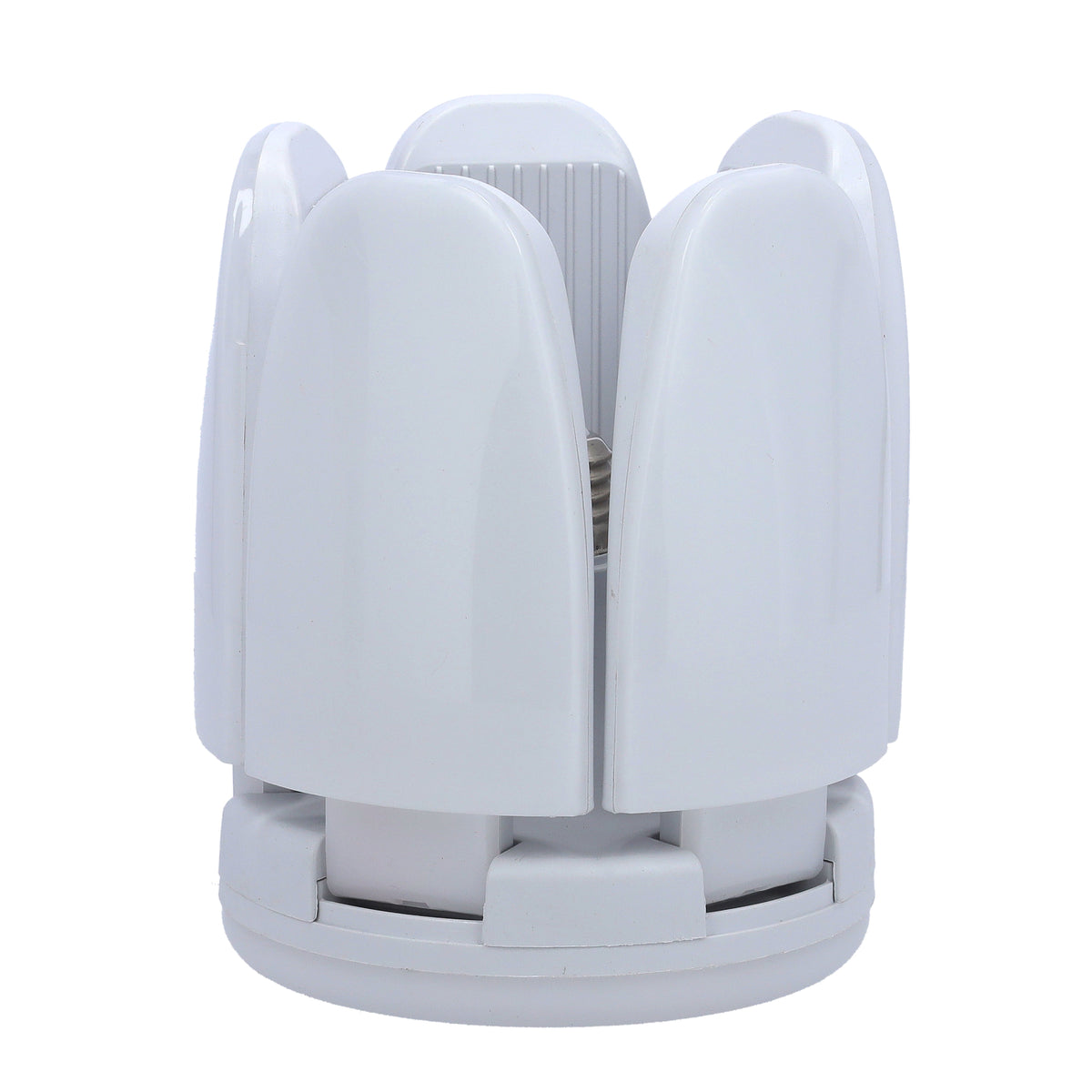 Geepas 5 Leaf Led Folding Lamp - Portable 5 Adjustable Leafs Ceiling Light | 50000 Hours Working Life | Ideal for Garage, Workshop, Hotel, Shops, Restaurants, Office & More | 2 Year Warranty