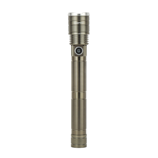 Zoomable LED Flashlight, 20W Laser High-Power LEDs, Perfect for Indoor and Outdoor Use, 10 Hours Continuous Working/ with Aluminum Alloy Housing, Type C Charging