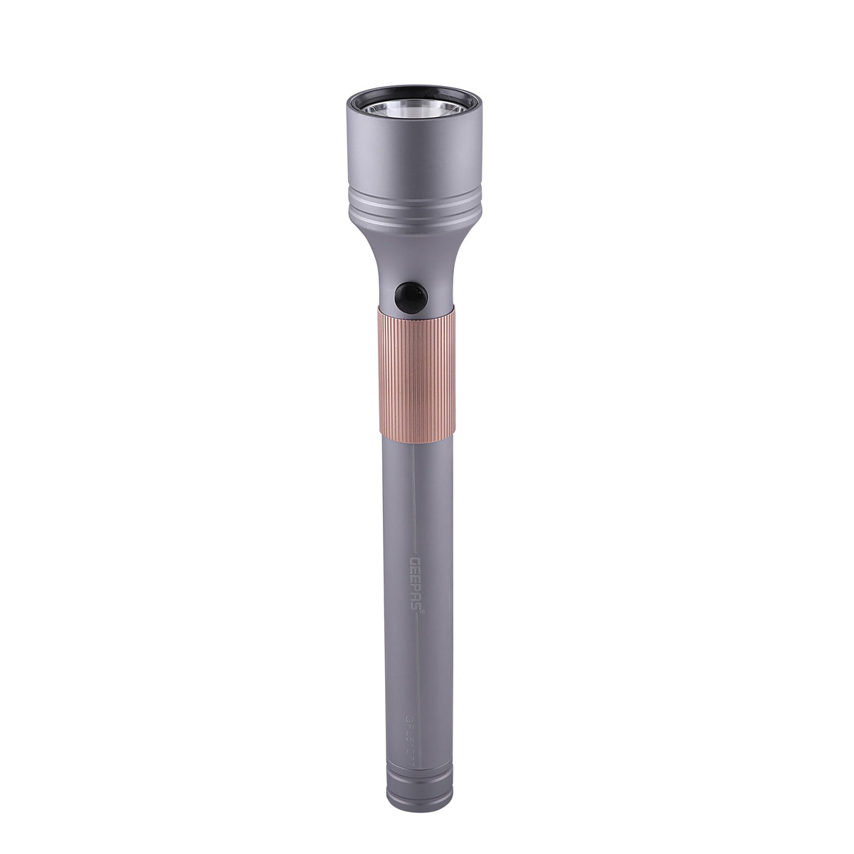 2 PCS Rechargeable Water Proof LED Flashlight with Rechargeable Li-Ion Battery/ Highly Durable CREE LED Lights /Aluminum Body Black