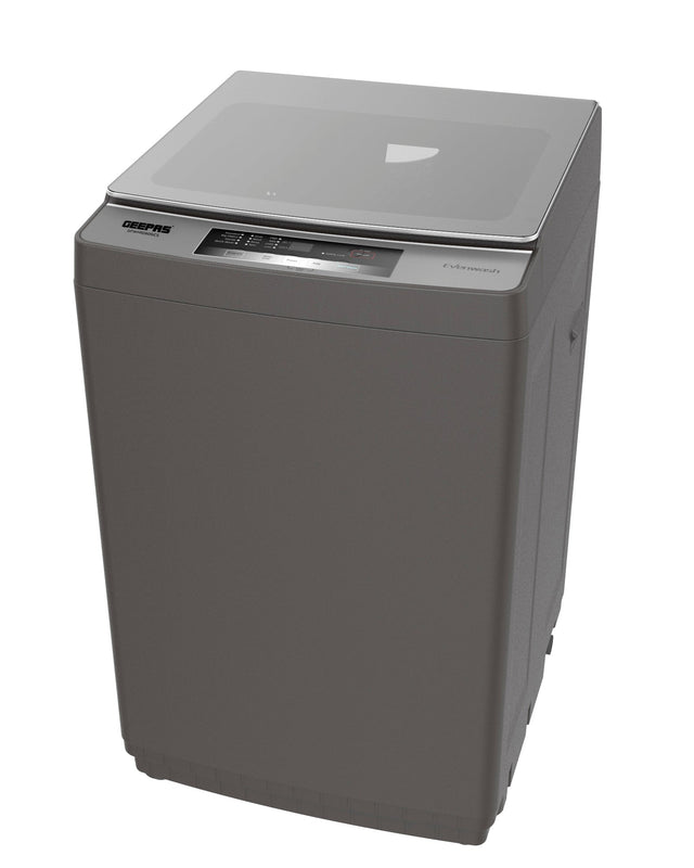 9 Kg - Fully Automatic Top Load Washing Machine - Highly Efficient, Durable Design | Digital LED Display, Diamond Drum. Grey 9 kg 540 W GFWM1090SCXNV Grey