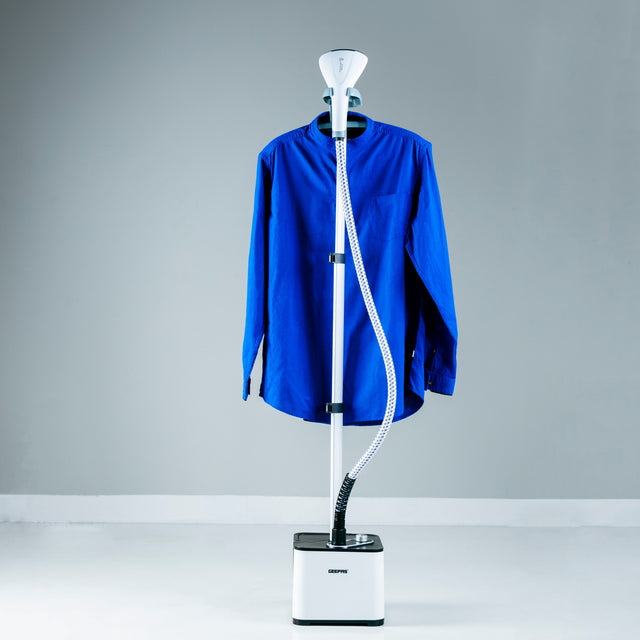 Garment Steamer, Thermostat Protection, GGS25033 - 1.3L Water Tank, Powerful Steam, Aluminium Pole, Heating Time: 35-45 Seconds, 11 Positions