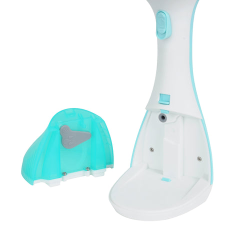 Handheld Garment Steamer 1300 W| Ready to Use in 30 Seconds | Suitable for All Kinds of Fabric and Safe for Delicate Fabrics| Equipped with Stainless Steel Panel and 260 ML Capacity| 2 Years Warranty 260 ml 1300 W GGS25043-GN Green/White