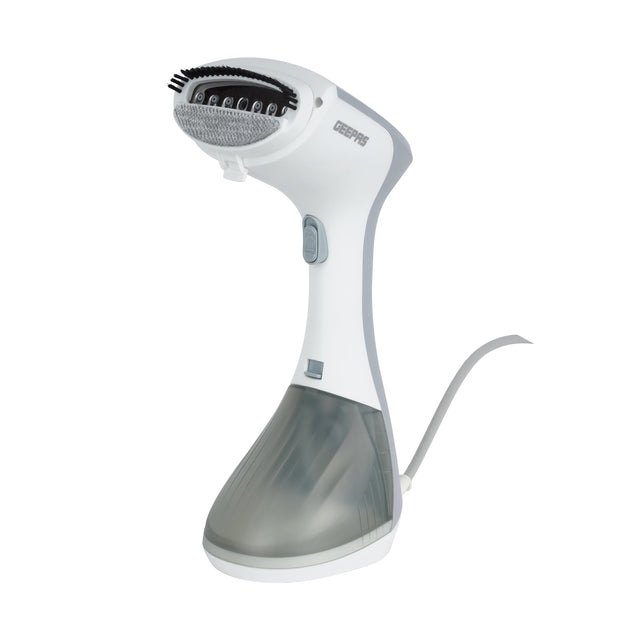Handheld Garment Steamer 1300 W| Ready to Use in 30 Seconds| Suitable for All Kinds of Fabric and Safe for Delicate Fabrics| Equipped with Stainless Steel Panel and 260 ML Capacity| 2 Years Warranty 260 ml 1300 W GGS25043-GR Grey/White