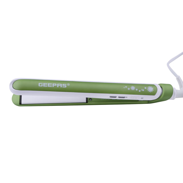 Ceramic Hair Straightener Green