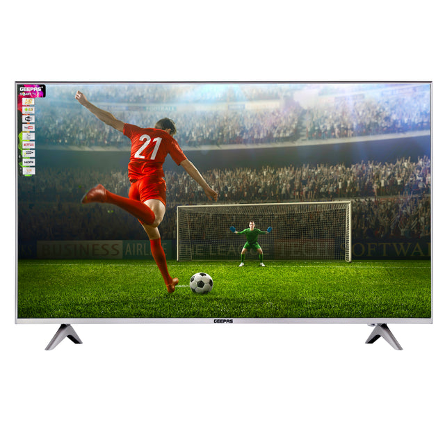 32 Inch HD Smart LED TV With Remote Control, HDMI And USB Ports, Head Phone Jack, PC Audio In ,Wi-Fi, Android 14.0 With E-Share,YouTube Etc GLED3202SCHD Black