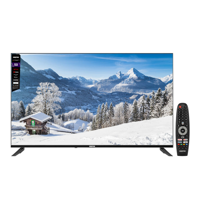 50" 4K UHD Google TV with Dolby Audio, Smart Features, HDMI, USB