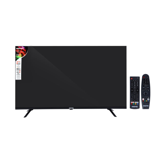 70" 4K Ultra HD Smart LED TV – webOS Hub, Netflix, YouTube, Prime Video | Frameless Slim Design | Magic Air Mouse, Voice Assistant & Apple AirPlay | Built-in App Store, Wi-Fi & Bluetooth