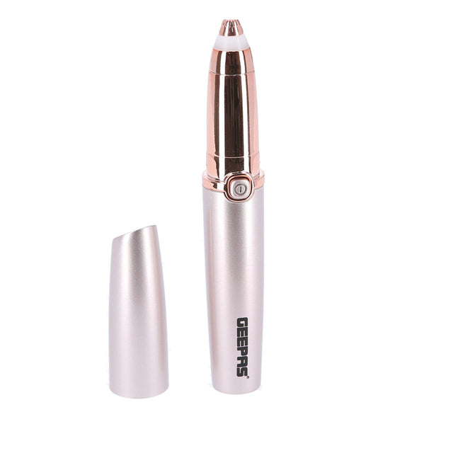 Eyebrow Trimmer- GLS86040, Ergonomic Design With Precision Tip And Comfortable Grip, Equipped Built-In Light Indicator Rose Gold 9.2cm