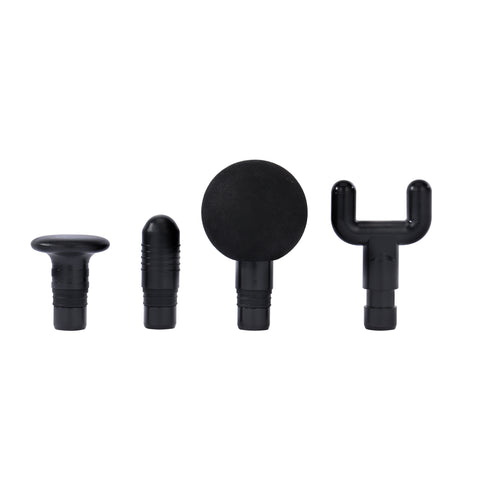 Powerful Massage Gun - 5-Speed, LED Indicator, Folding Design (3 Angles) - Includes 4 Heads - Muscle Relief & Full Body Relaxation