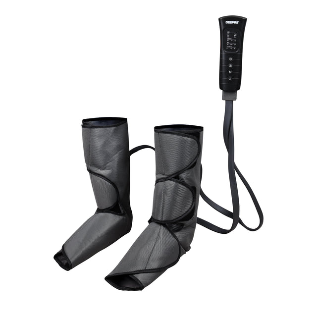 Foot and Calf Massager with 6 Modes, Heat & Vibration, All-Around Massage for Athletes, Seniors, Relaxation, Deep Tissue & Acupressure