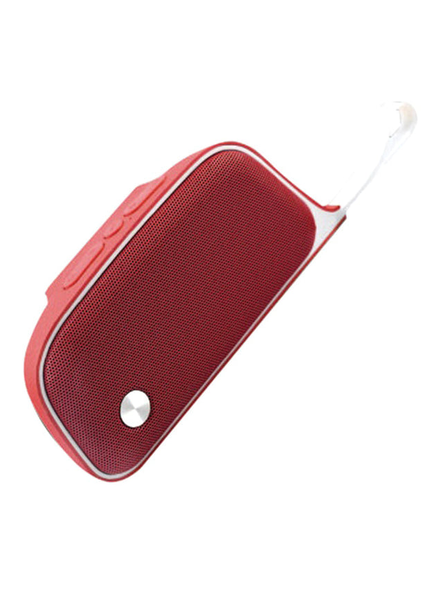 Portable Bluetooth Speaker With Mic Red