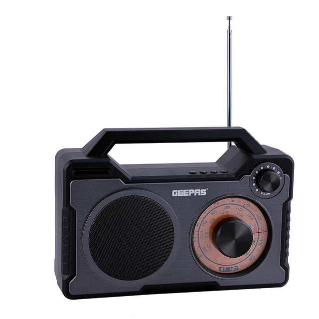 Portable Radio With USB Port GR13013 Black/Grey