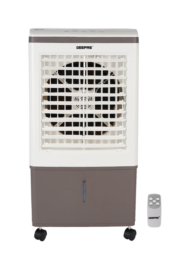 Portable Digital Air Cooler with Ice Box Technology – 3 Speeds, Remote Control & LED Display | High-Performance Personal Cooling for Home & Office | 2-Year Warranty 45 L 150 W GAC9433 White