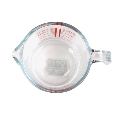 Borosilicate Glass Measuring Jug with Scale Clear 250ml