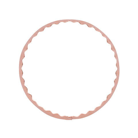 5-Piece Round Shaped Cookie Cutter Set Pink
