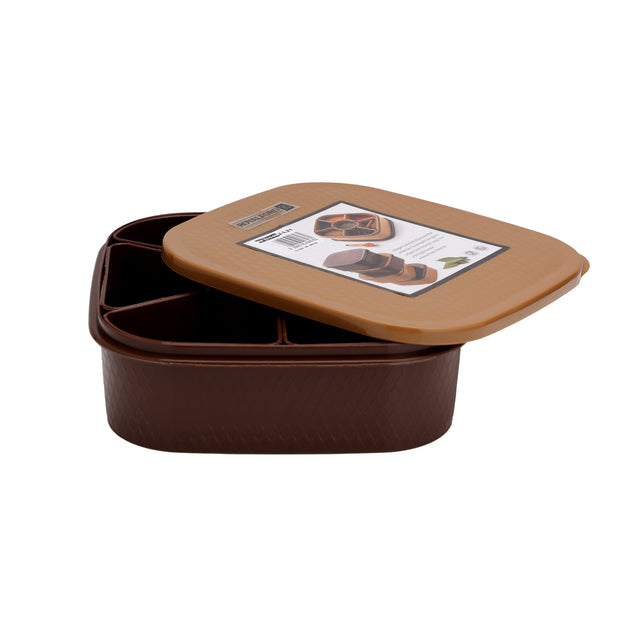 RoyalFord 7 Container Spice Box, Clear
