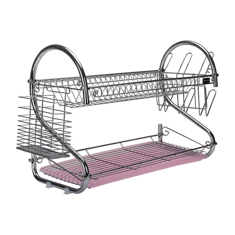 Stainless Steel Dish Rack Silver
