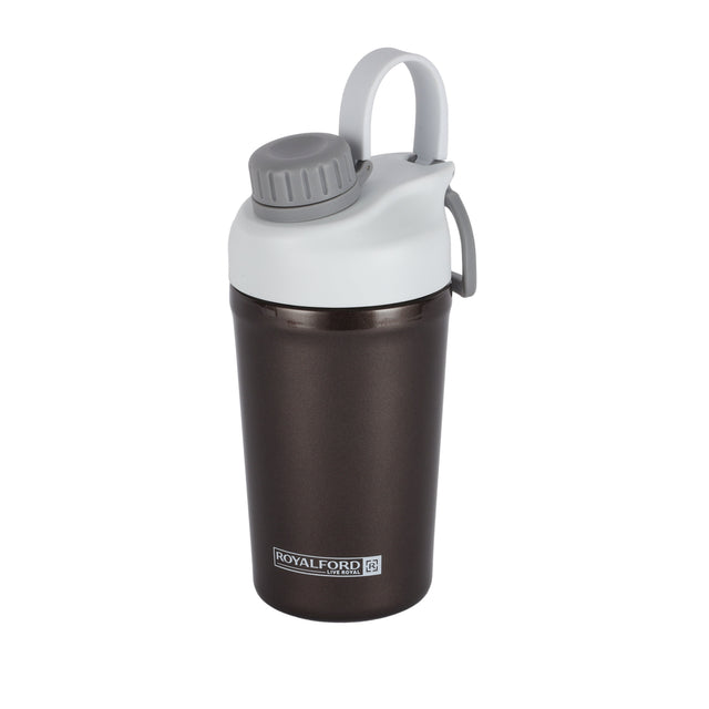 590ml Protein Shaker Bottle - RF12184, with SS Blending Ball for Lump-Free Proteins Smooth Shakes, Leak-Proof and Portable Design, Suitable for Indoor and Outdoor Use
