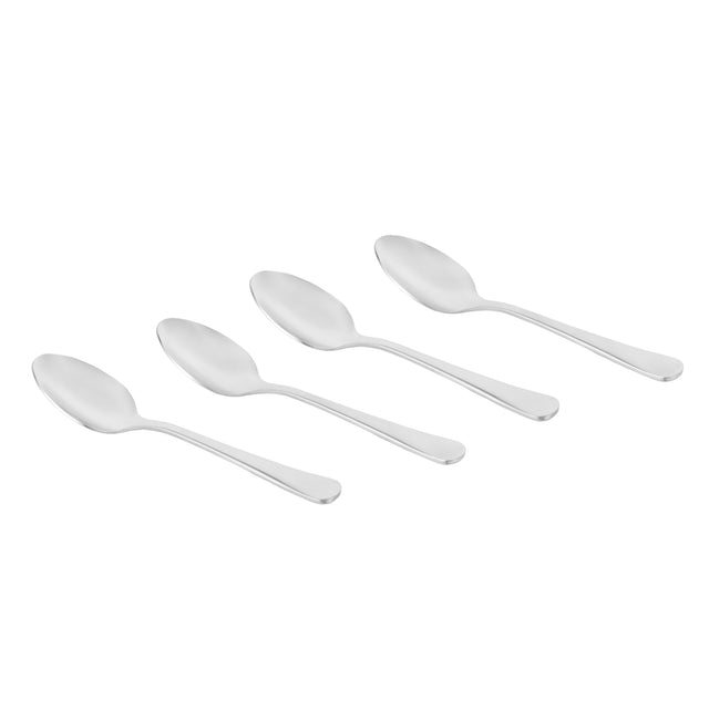 Pack Of 4 Tea Spoon 13.5 Cm Silver