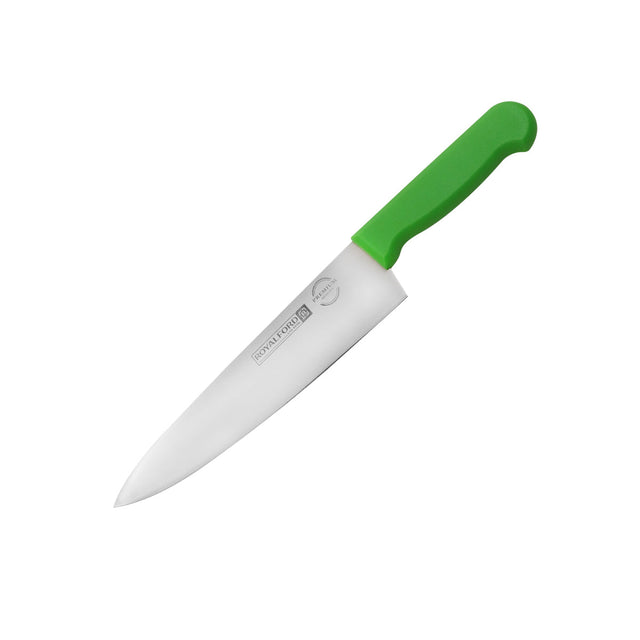Royalford 10" Chef Knife- RF12558/ with Ultra-Sharp Stainless Steel Blades and Rust-Proof Body, PP Handle/ 100% Food-Grade, Suitable for Dining Table