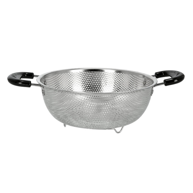 Stainless Steel Fruit Basket/Strainer Silver