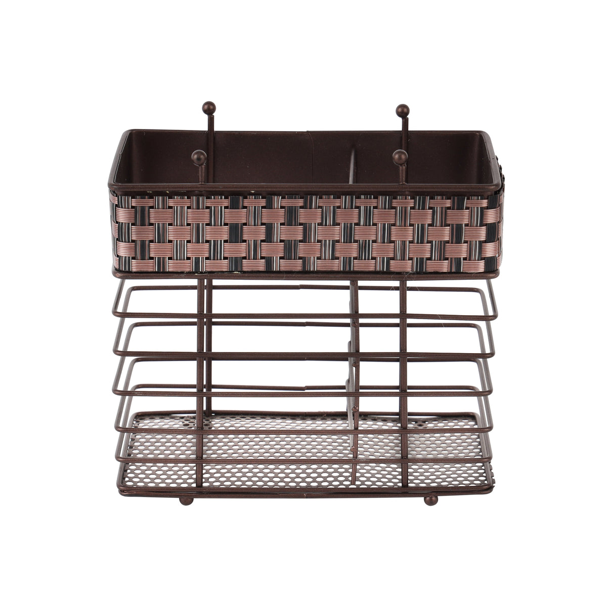 Royalford Metal Knives Holder - Bronze Bronze