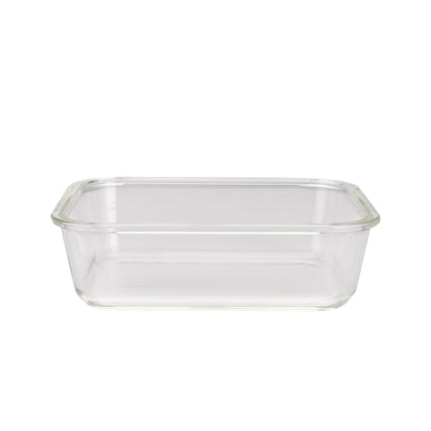 BRS Rectangle Glass Airtight Container Multicolour - Assorted Colour 370ml