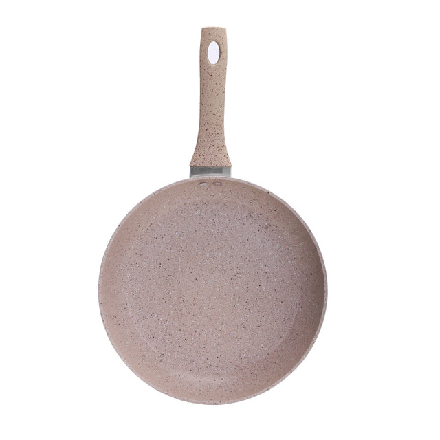 Marble Coated Smart Frying Pan Grey