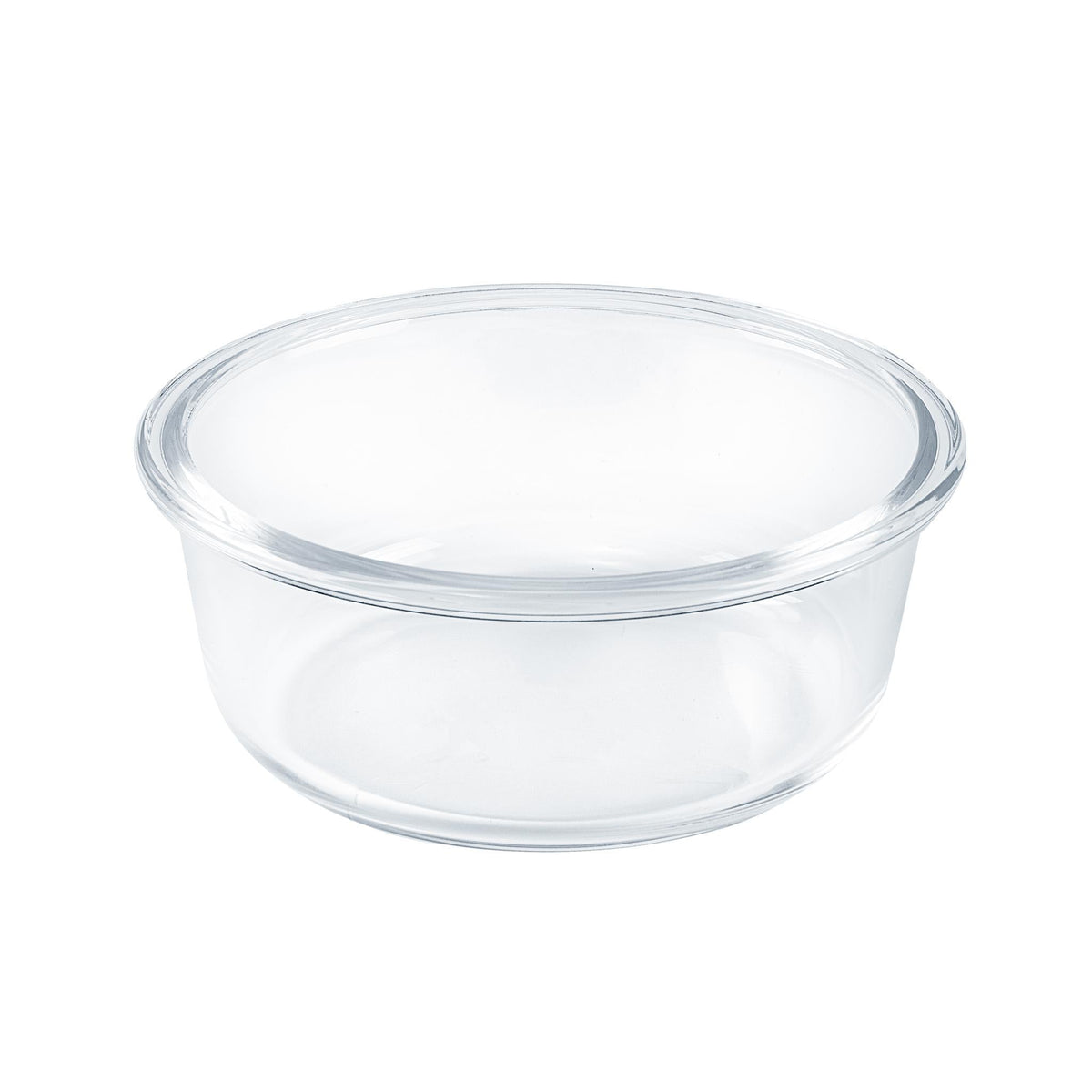 950ml Round Glass Meal Prep Container | Airtight Food Storage Box with Locking Lid | Microwave, Freezer, Oven & Dishwasher Safe