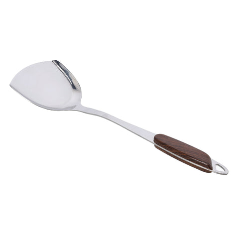 Stainless Steel Turner Silver/Brown 12cm