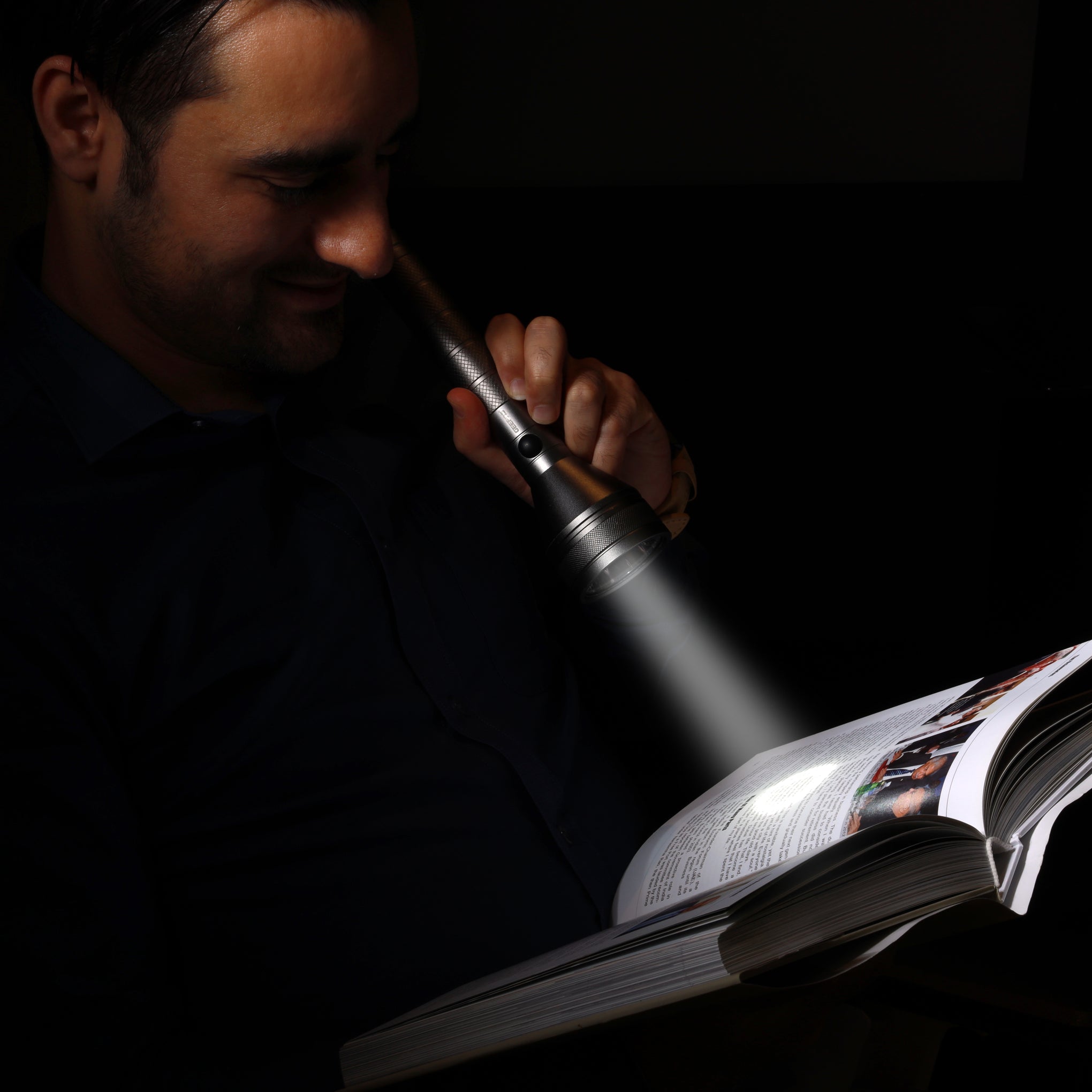 Rechargeable LED Flashlight with Rechargeable 3.7V 3000mAh Battery/XPG-2 Torch LED ,GFL51025