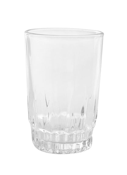 6-Piece 6oz Glass Tumbler Set | Clear Drinking Glasses for Water, Juice, Soft Drinks & Whisky | Dishwasher Safe Glass Cups